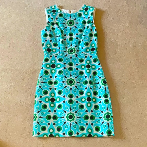 kate spade Dresses & Skirts - Darling retro Kate spade mini dress with exposed gold metal zipper